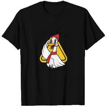 Discover Silly Goose On Board, Sign Silly Goose Funny Yield T Shirts