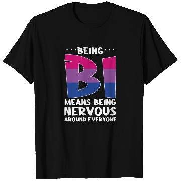 Discover Being Bi Bisexual Pride Kawaii Cat T Shirts