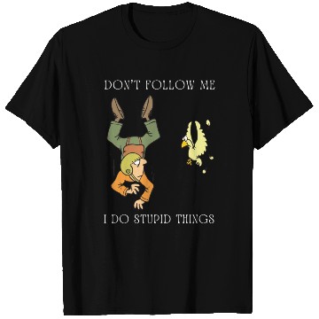 Discover Don't Follow Me I Do Stupid Things Sky Diving T Shirts