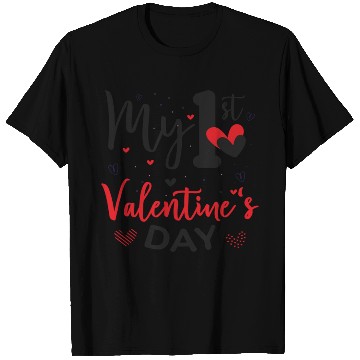 Discover My 1st First Valentines Day Happy Valentines Day T Shirts