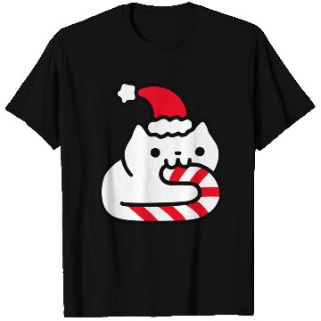 Discover Candy Cane Cat T Shirts