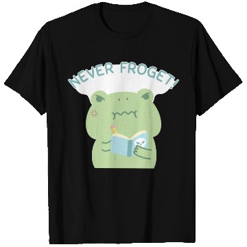 Discover Angry Frog Never Froget Revenge Book T Shirts