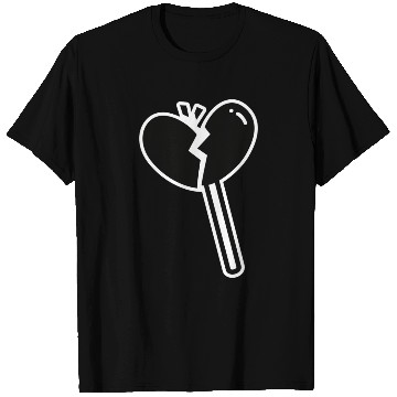 Discover Broken Heart Lollipop Candy T Shirts