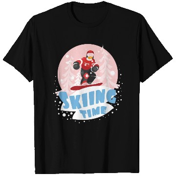 Discover Skiing time T Shirts