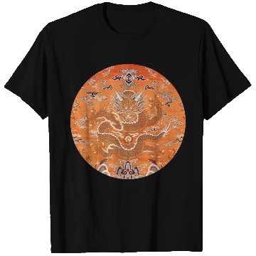 Discover Chinese dragon fabric T Shirts