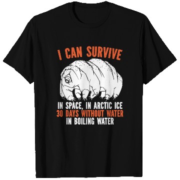 Discover Tardigrade Science Water Bear Biology Microbiology T Shirts