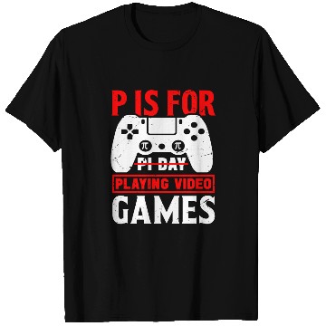 Discover Funny Pi Day T Shirts Math Pi Day 3 14 Video Games