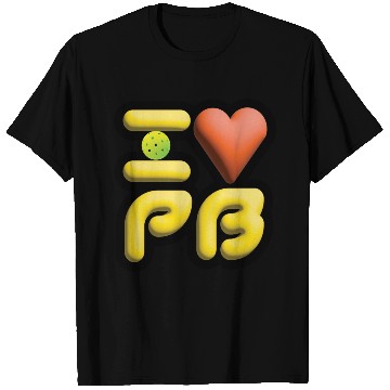 Discover I Love Pickleball PB1 T Shirts