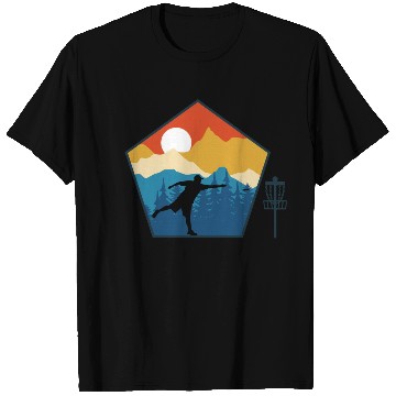 Discover Disc Golf Disc Golfing Ultimate Frisbee Natur T Shirts