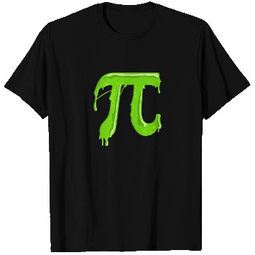 Discover Green Slimy Pi - Funny Pi Day Math Teacher T Shirts