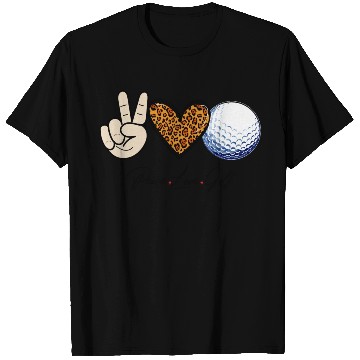 Discover peace love Golf T Shirts