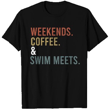 Discover Retro Weekend T Shirts Women Men, Swimmer Gifts,