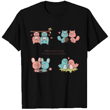 Discover Love Axolotl Pink Valentine Day Salamander Lover. T Shirts