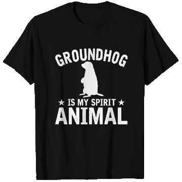Discover Groundhog Is My Spirit Animal T Shirts Animal Lover