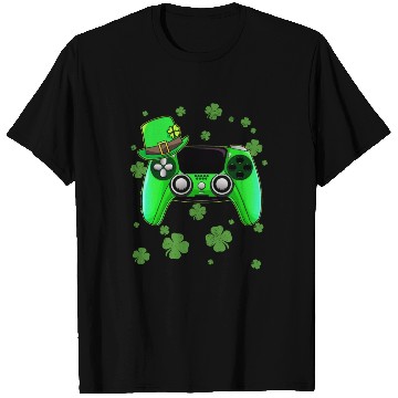 Discover Game Console St Patricks Day Gamer T Shirts