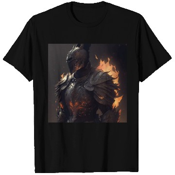 Discover Dark fantasy knight version 8 T Shirts