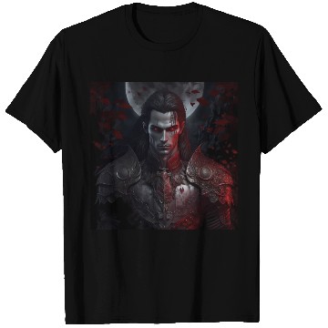 Discover Dark fantasy vampire version 8 T Shirts