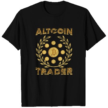 Discover Altcoin Trader Crypto Bitcoin Blockchain Trader T Shirts