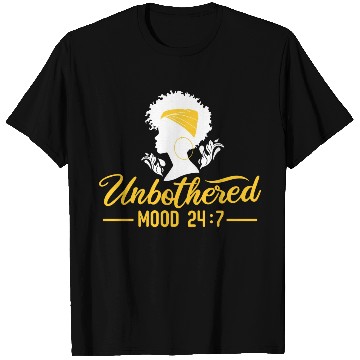 Discover Unbothered Mood/Black Girl Magic/African American T Shirts