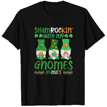 Discover Shamrockin' With My Gnomes Homies St. Patrick's T Shirts