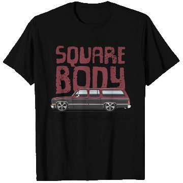 Discover SQUARE Carmine Red T Shirts
