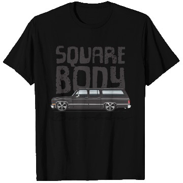 Discover SQUARE Midnight Black T Shirts