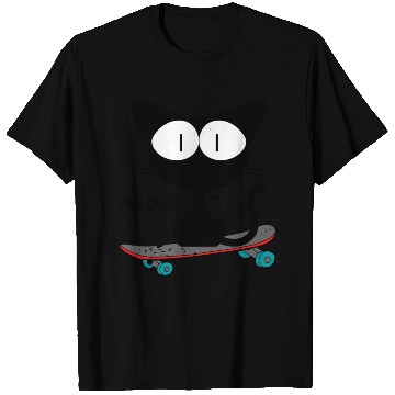 Discover 90s, skateboard cat T Shirts