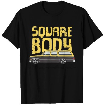 Discover square body Colonial yellow T Shirts