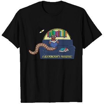 Discover A Bookworm's Paradise T Shirts