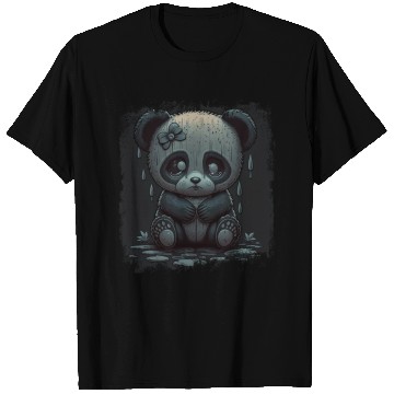 Discover cute sad panda T Shirts