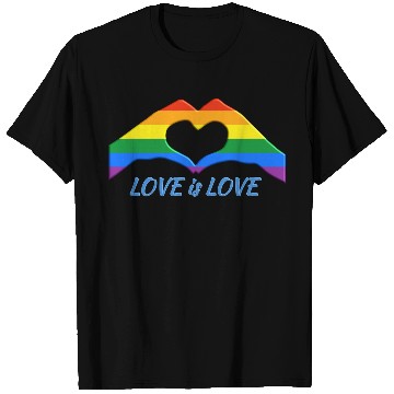 Discover Love is Love 2 T Shirts