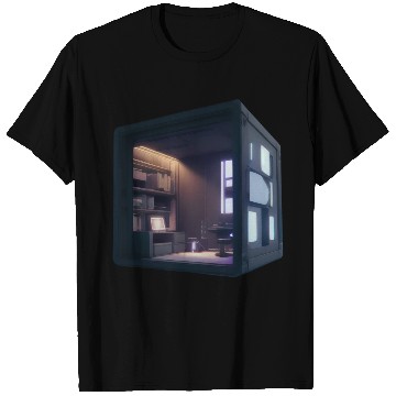 Discover Small 3D Room Print - Cozy and Unique Home T Shirts