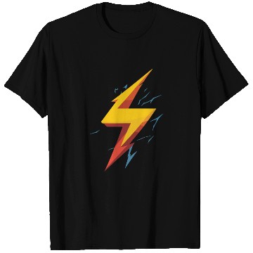 Discover lightning bolt T Shirts
