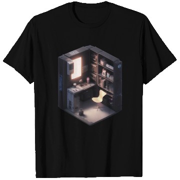 Discover Cube Room Print - For Fans of Geometric and 3D Art T Shirts