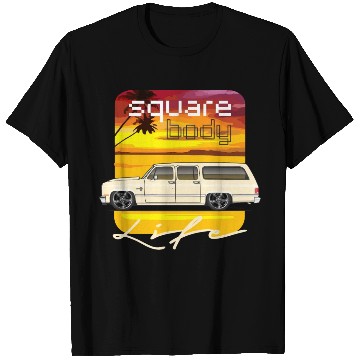 Discover square Santa Fe Tan T Shirts