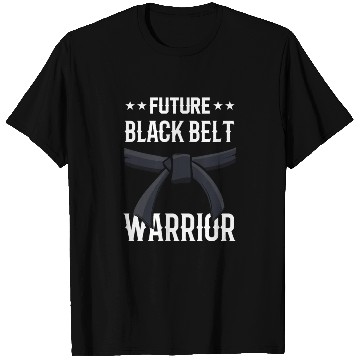 Discover Future Black Belt Warrior Martial Arts MMA Belts T Shirts
