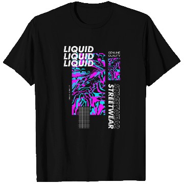 Discover Liquid Urban Streetwear T Shirts