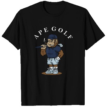 Discover Ape Golf Streetwear T Shirts