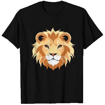 Discover Royal Cartoon Lion - King of the Jungle 1 T Shirts