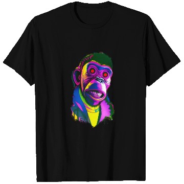 Discover Monkey in colours T Shirts
