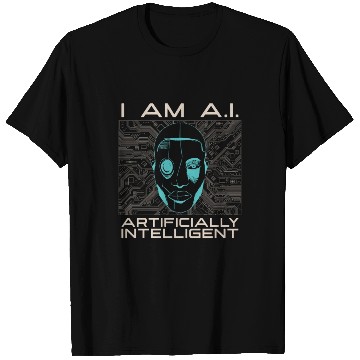 Discover Artificial Intelligence I Am A.I Computer Science T Shirts