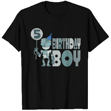 Discover Birthday Boy 5 Years Old T Shirts