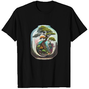 Discover Bonsai Tree Terrarium T Shirts