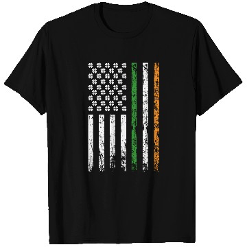 Discover American Flag Patriotic St. Patrick's Day T Shirts