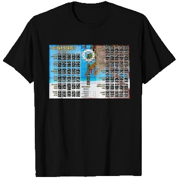 Discover Guitar Scales, Formulas, Circle Of 4ths & 5ths T Shirts