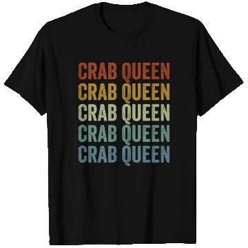 Discover Crab Queen Crab Lover Women T Shirts