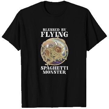 Discover Atheist Atheism Flying Spaghetti Pastafarianism T Shirts