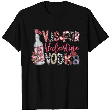 Discover V Is For Vodka T Shirts Valentine T Shirts Xoxo