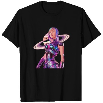 Discover Space Girl 2 T Shirts