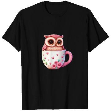 Discover Owl Animal Cute Wild Bird Zoo Forest Nature Child T Shirts